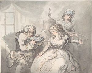 De kenner door Thomas Rowlandson
