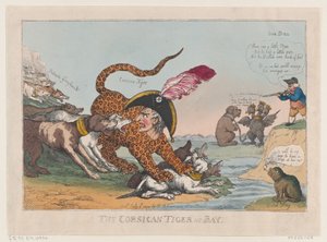 De Corsicaanse tijger in het nauw!, 8 juli 1808