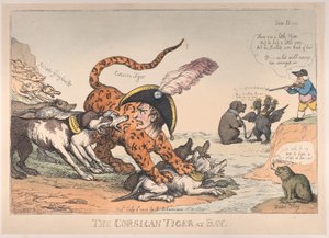 De Corsicaanse tijger in het nauw!, 8 juli 1808