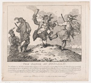 De dans op Dun-Can Picturesque Beauties of Boswell, Part the Second, 15 mei 1786