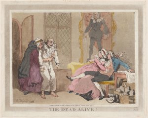 De doden levend!, juli 1795 door Thomas Rowlandson