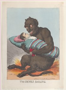 De lieveling van de duivel door Thomas Rowlandson
