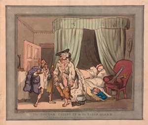 De dokter opgeroepen of het valse alarm
