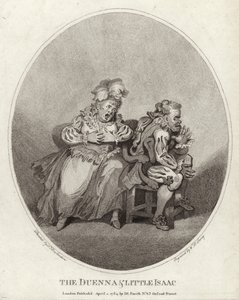 De Duenna en Kleine Isaac door Thomas Rowlandson