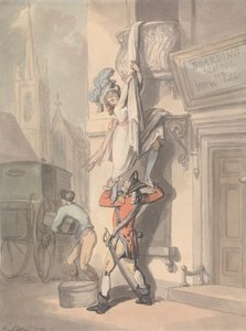 De ontvoering door Thomas Rowlandson