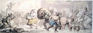 De brand door Thomas Rowlandson