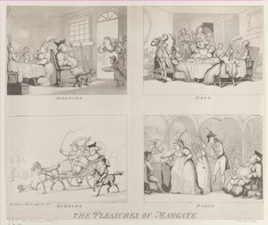 De Geneugten van Margate, 25 juli 1800 door Thomas Rowlandson