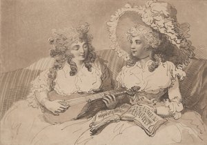De Sirenen, 10 april 1787 door Thomas Rowlandson