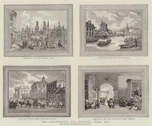 De Universiteiten Honderd Jaar Geleden door Thomas Rowlandson