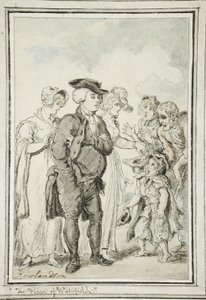 De dominee van Wakefield door Thomas Rowlandson