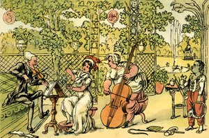 Het tuintrio