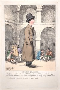 Thomas Simmons, 9 november 1807 door Thomas Rowlandson