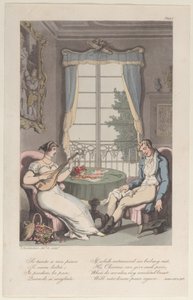 Titelpagina, uit Napels en de Campagna Felice: in een reeks brieven geadresseerd, 1 juni 1815 door Thomas Rowlandson