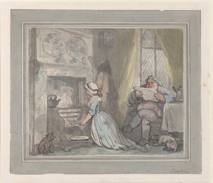 Toosten door Thomas Rowlandson