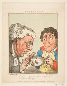 Verering Le Brun Travested, of Karikaturen van de Passies, 21 januari 1800