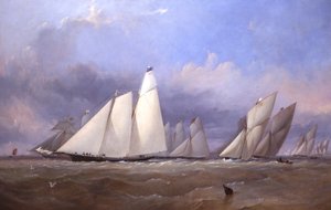 De America bij Cowes, 1852