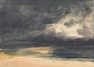 Een storm aan de kust