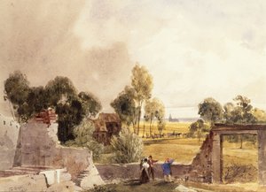 Hougoumont, Waterloo door Thomas Shotter Boys