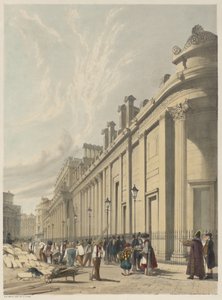 Londen zoals het is: De Bank, kijkend naar het Mansion House door Thomas Shotter Boys