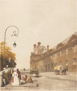 Pavillon de Flore, Tuileries door Thomas Shotter Boys