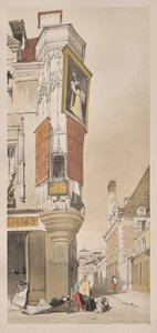Pittoreske Architectuur in Parijs, Gent, Antwerpen, Rouen: Vieille Rue du Temple, Parijs