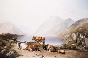 Een pauze op de tocht, Loch Etive