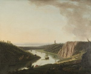 Uitzicht vanaf Durdham Down door Thomas Smith of Derby