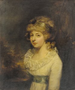 Portret van de eerwaarde Mary Wyndham Bouverie door Thomas Stewart