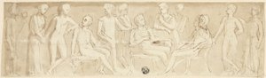 Friesontwerp in klassieke stijl door Thomas Stothard