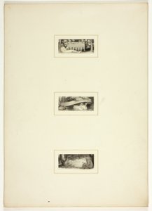 Studie voor een plaat uit Telemachus door Thomas Stothard