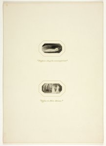 Studie voor een Plaat uit De Triomfen van Temperament, in het 1796 Royal Engagements Pocket Book door Thomas Stothard