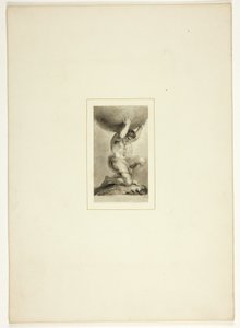 Studie voor een plaat uit De Triomfen van Temperament, in het 1796 Royal Engagements Pocket Book door Thomas Stothard