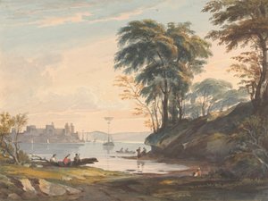 15 Aug. Conway Castle door Thomas Sully