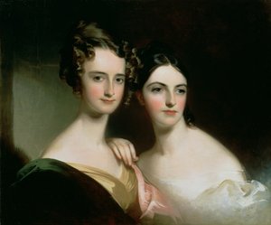 Portret van Ellen en Mary McIlvaine