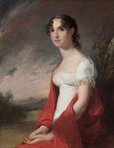 Portret van Mary Sicard David, 1813