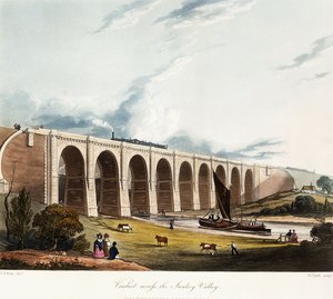 Viaduct over de Sankeyvallei, 1831
