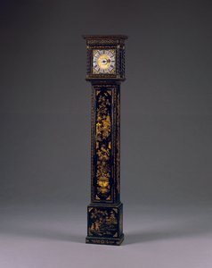 Koning Karel II dertig uur lange staande klok, ca. 1680 door Thomas Tompion