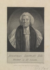 Jonathan Shipley, bisschop van St. Asaph
