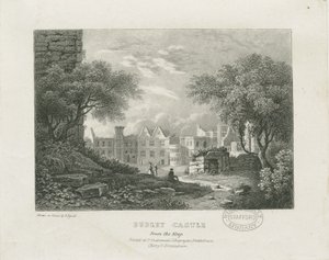 Dudley Kasteel - De Donjon: lithografie, nd [19e eeuw]