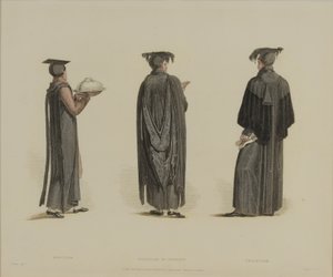 Servitor, Bachelor of Divinity, Collector, gegraveerd door J. Agar, gepubliceerd in R. Ackermann