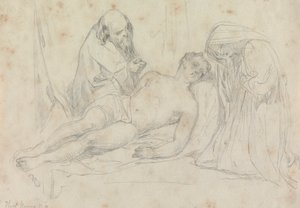 De dood van - ingesteld door William Etty R.A.