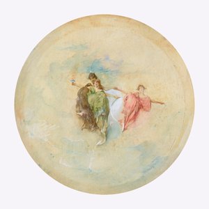 Dageraad door Thomas Wilmer Dewing