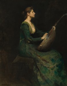 Dame met een Luit, 1886