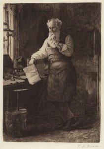 Er over nadenken door Thomas Waterman Wood
