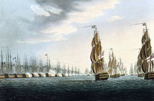De Slag bij Abukir (of Slag bij de Nijl, Egypte), 1 augustus