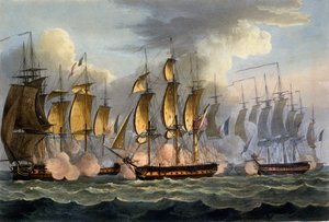 De verovering van La Prévoyante en La Raison, 17 mei 1795, uit 