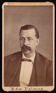 Portret van Edward Palmer 1829-1911, voor 1900 door Thomas William Smillie