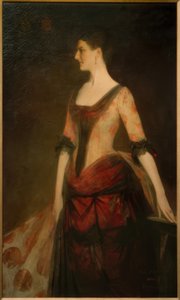 Eleanora Iselin Kane door Thomas Wilmer Dewing