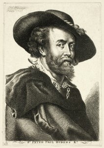 Sir Peter Paul Rubens door Thomas Worlidge