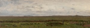 Graven van Reizigers, Fort Kearny, Nebraska door Thomas Worthington Whittredge